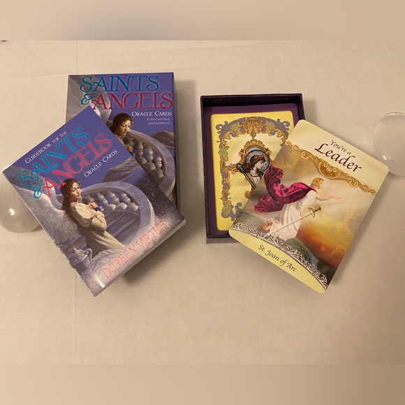 Doreen Virtue Saints & Angels Oracle Cards November 1, 2005 Hay House Publishing - Picture 3 of 4